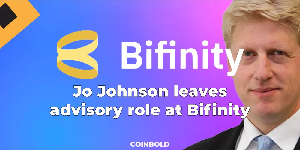 Jo Johnson leaves advisory role at Bifinity