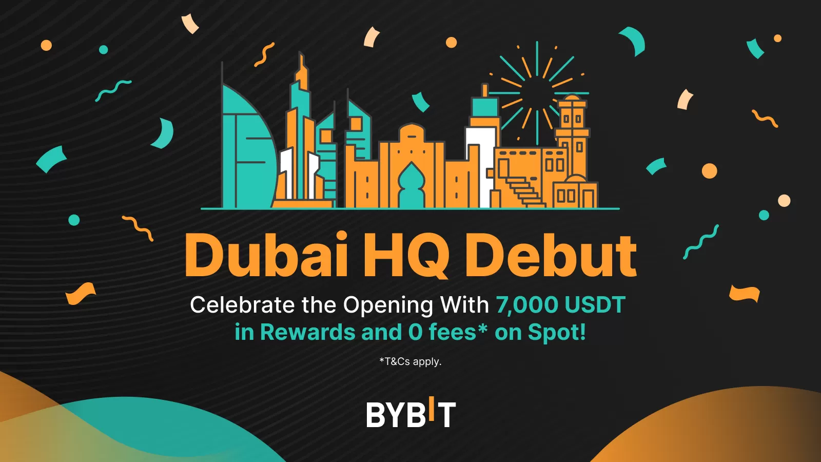 Kỷ niệm Khai trương Trụ sở Dubai của Bybit với Phần thưởng 7.000 USDT và hơn thế nữa 