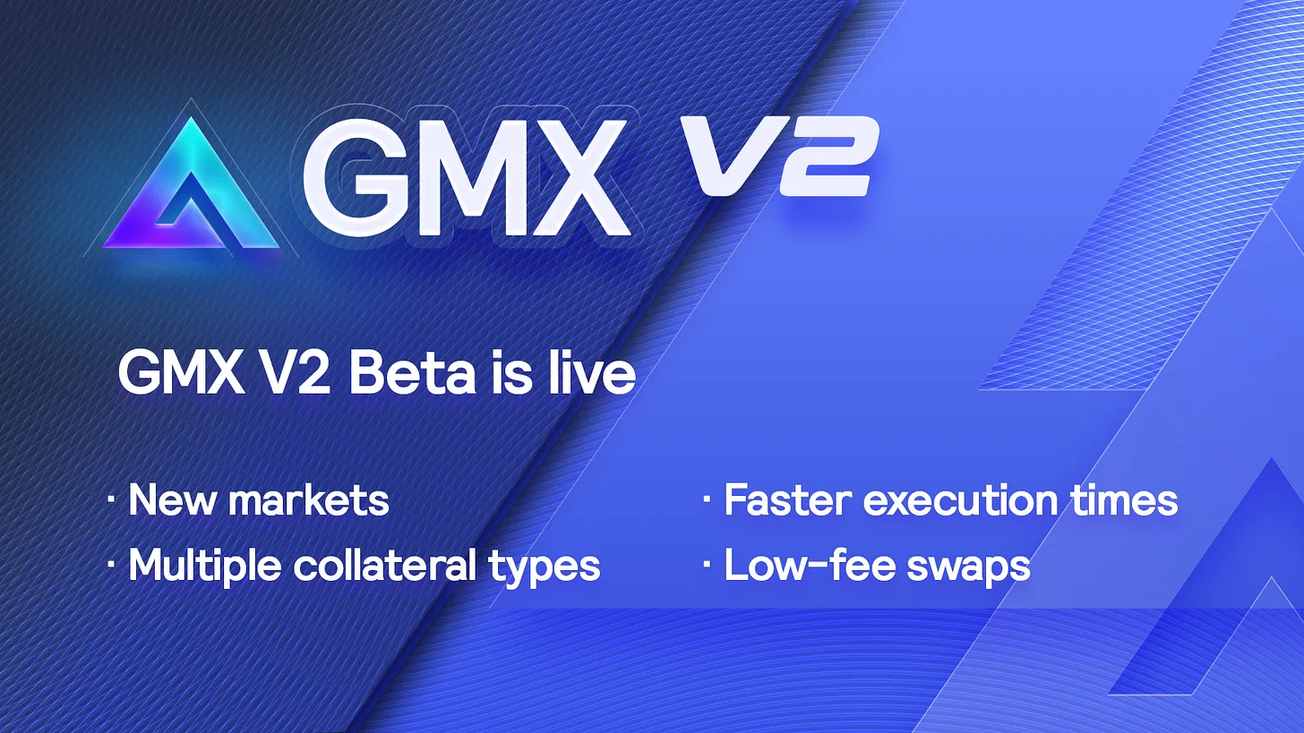 GMX V2 Beta hiện đang hoạt động!